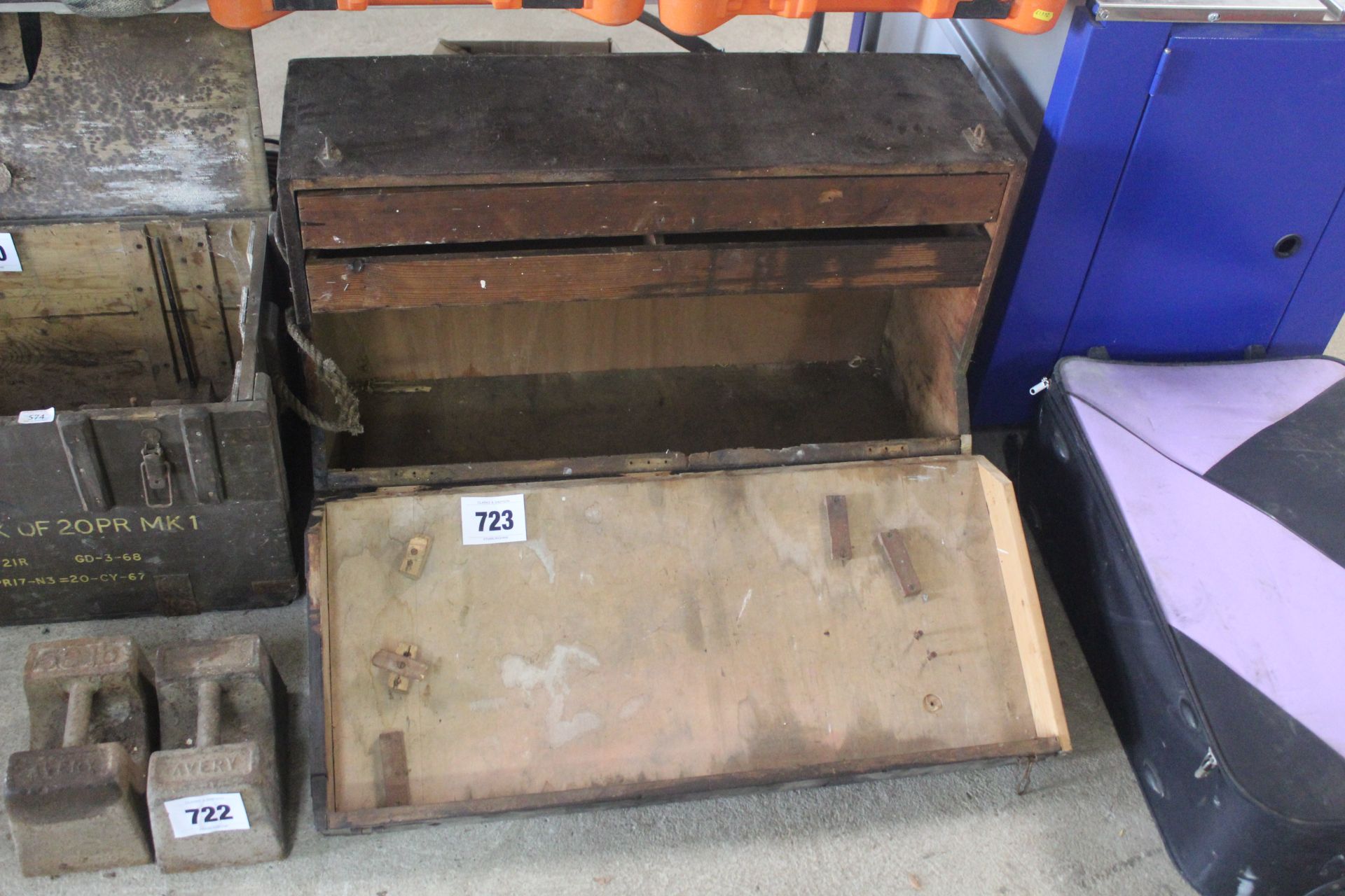 Carpenters tool chest.