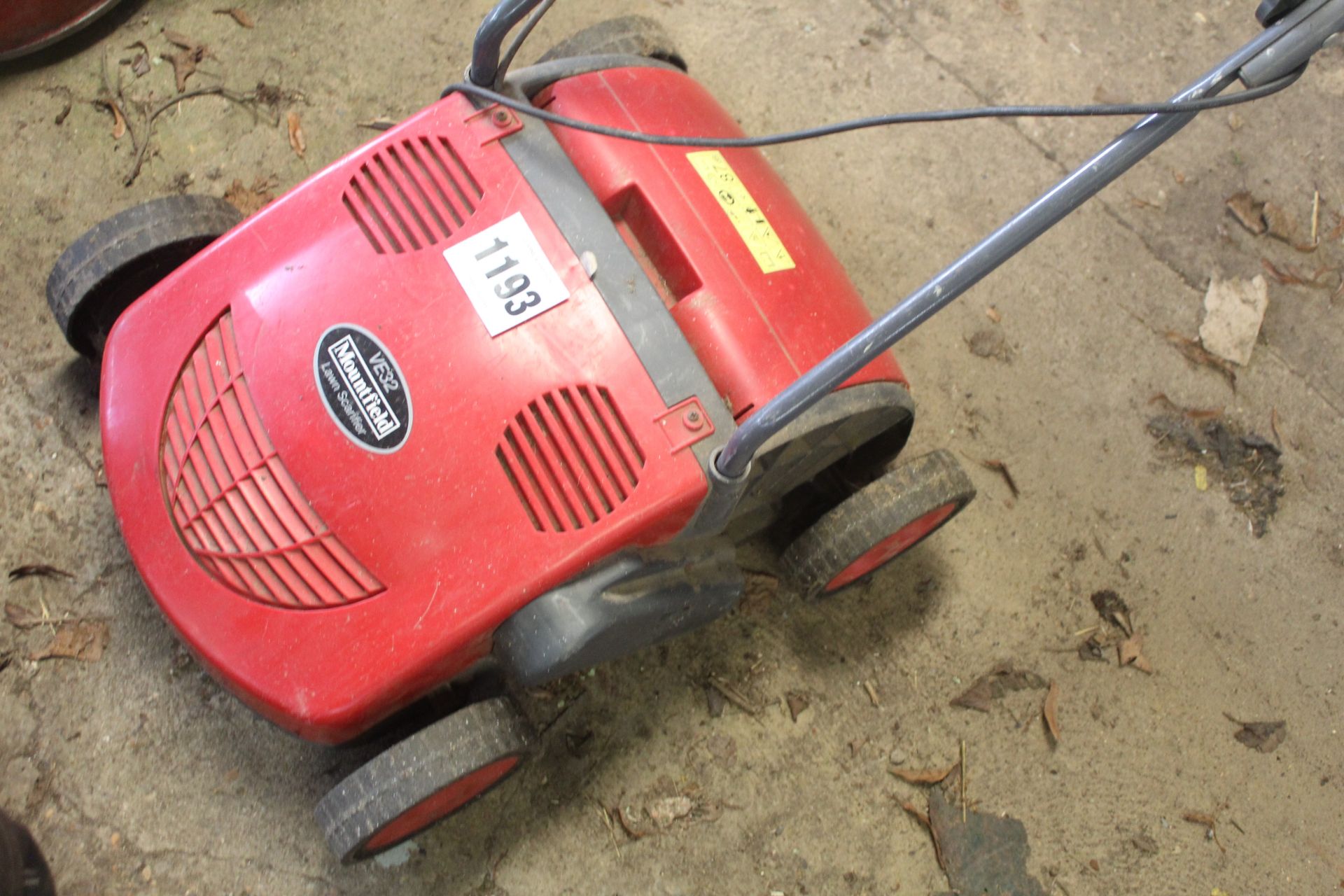 Mountfield lawn scarifier. - Image 3 of 5