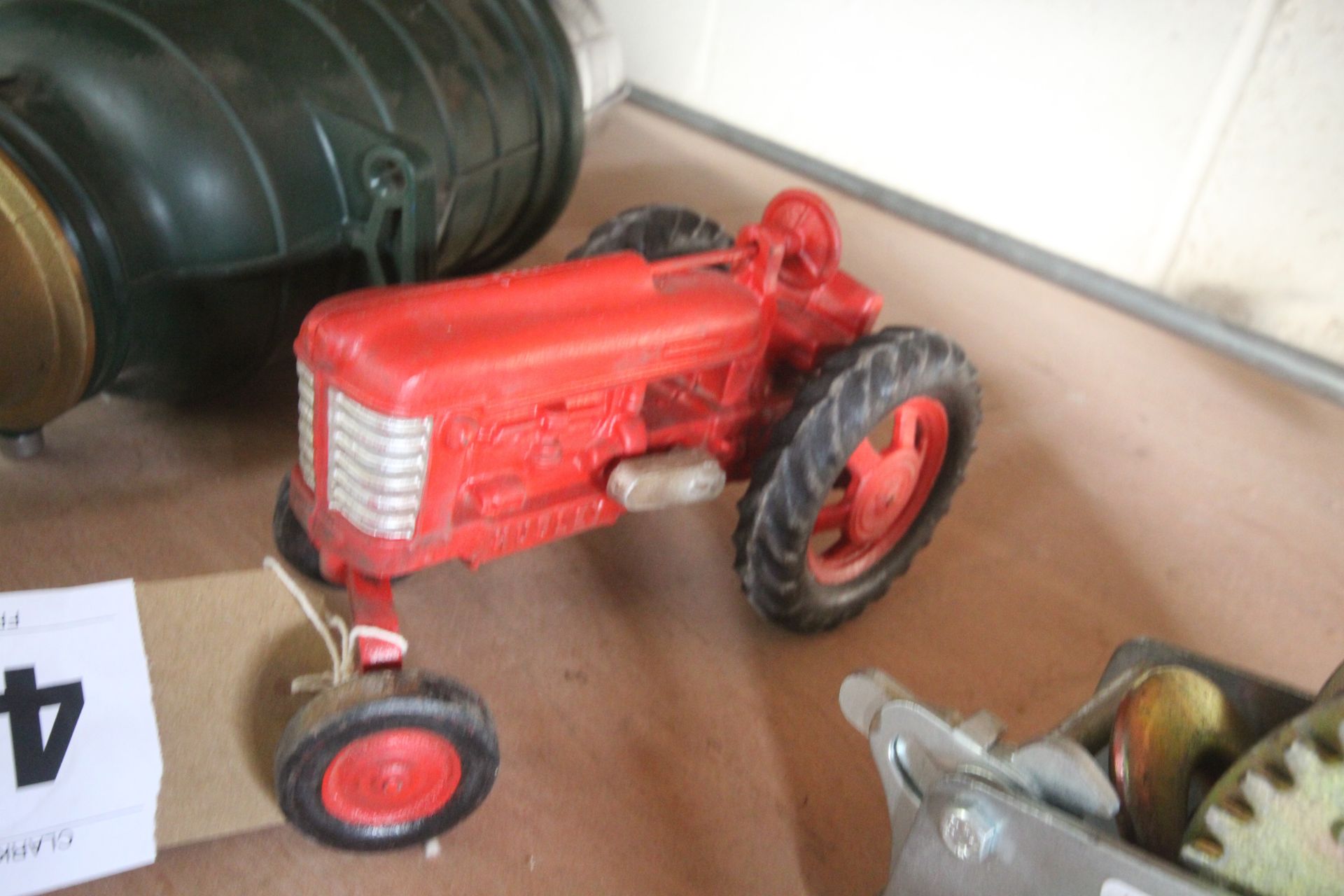 Hubbley model tractor.