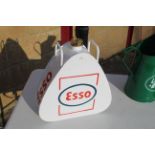 Triangular Esso petrol can. V