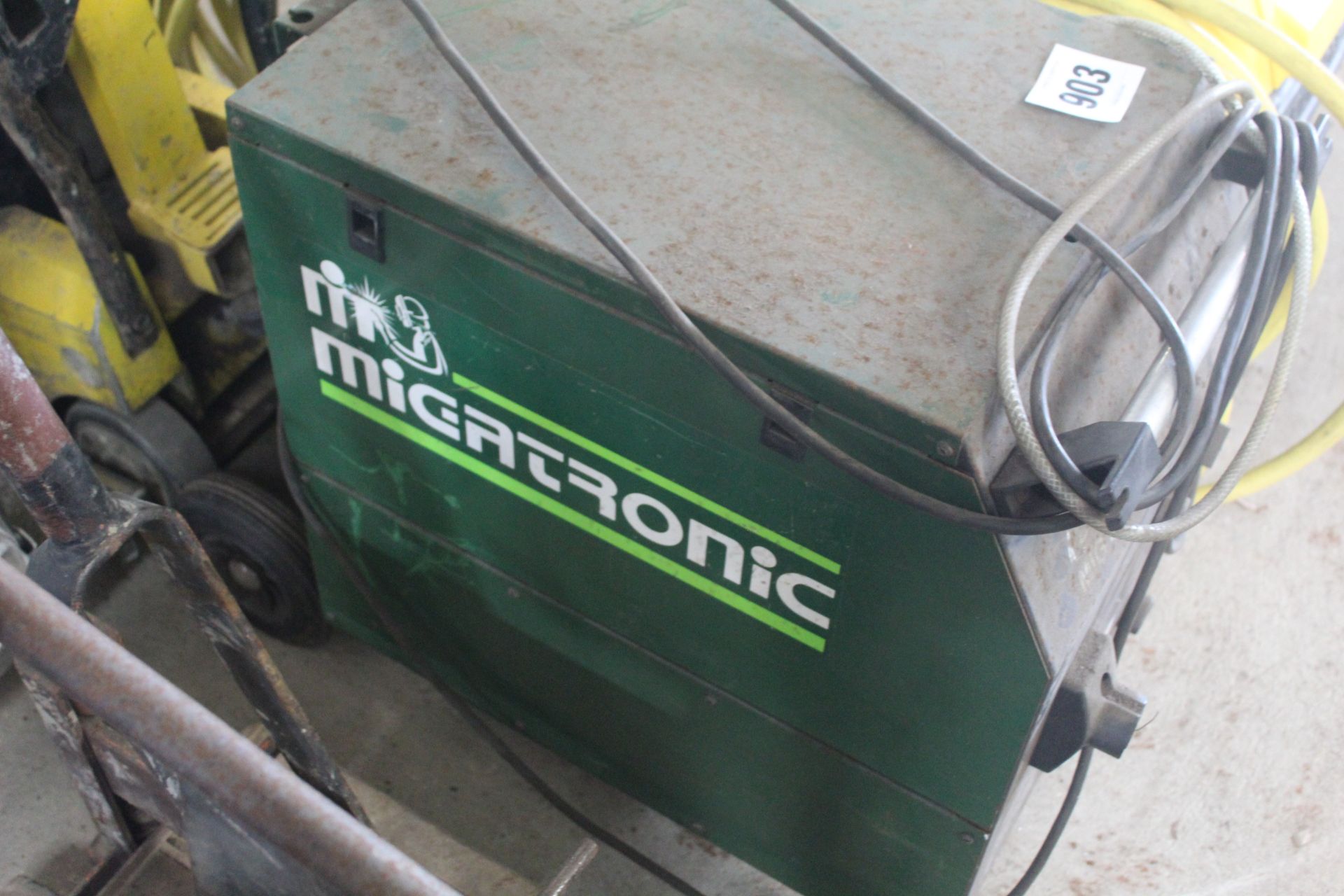 Migtronic Mig 300 welder. V - Bild 2 aus 7