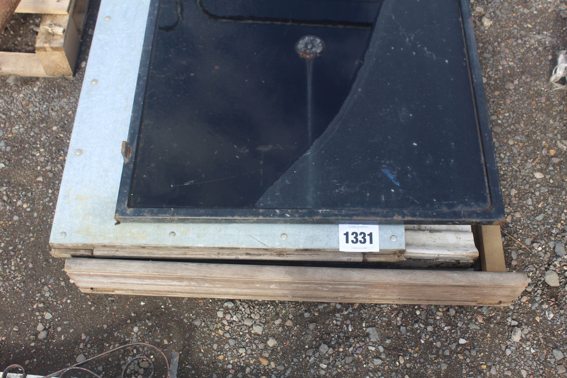 Exterior door and new frame etc. - Image 2 of 5