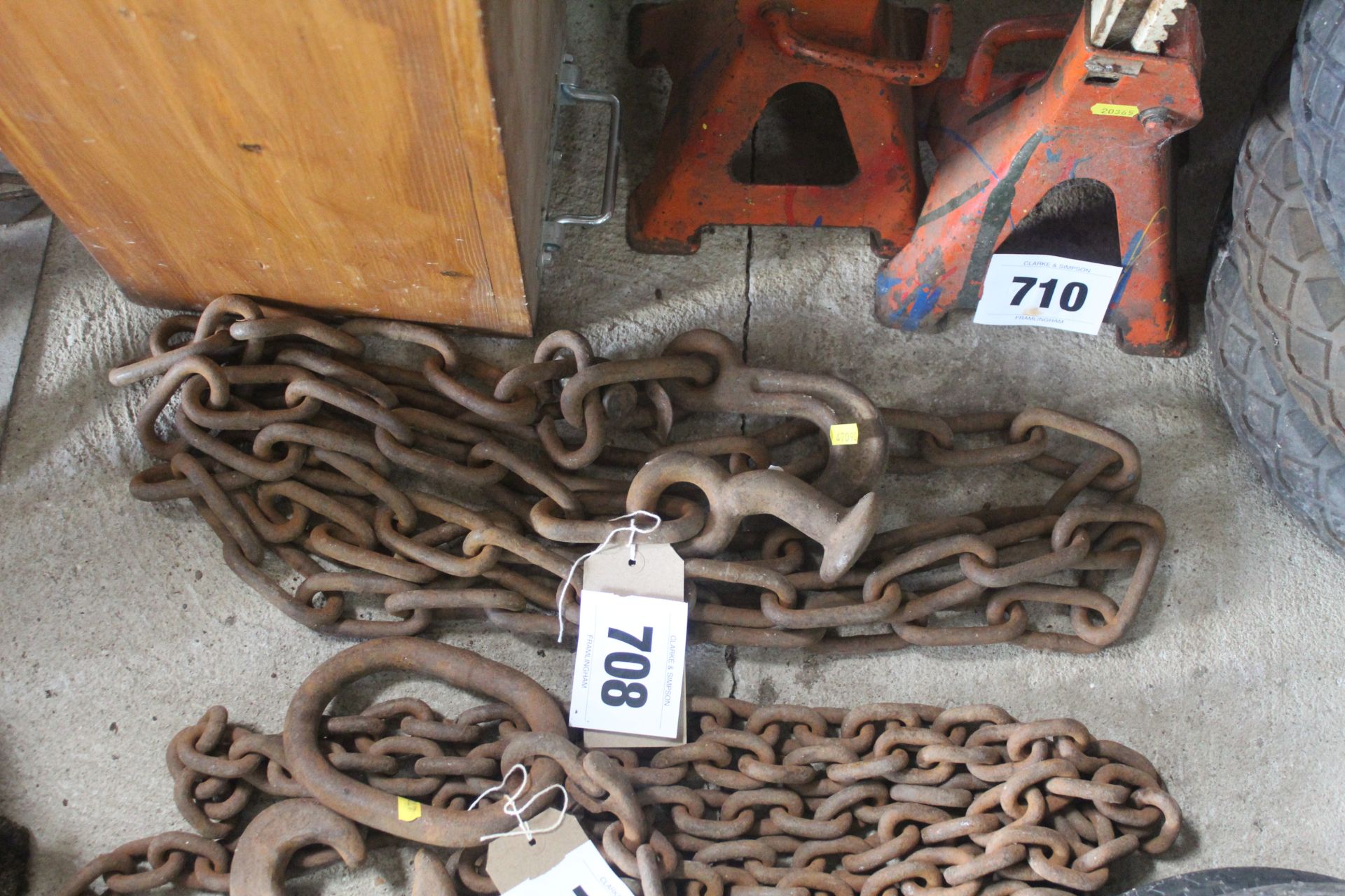 Tow chain.