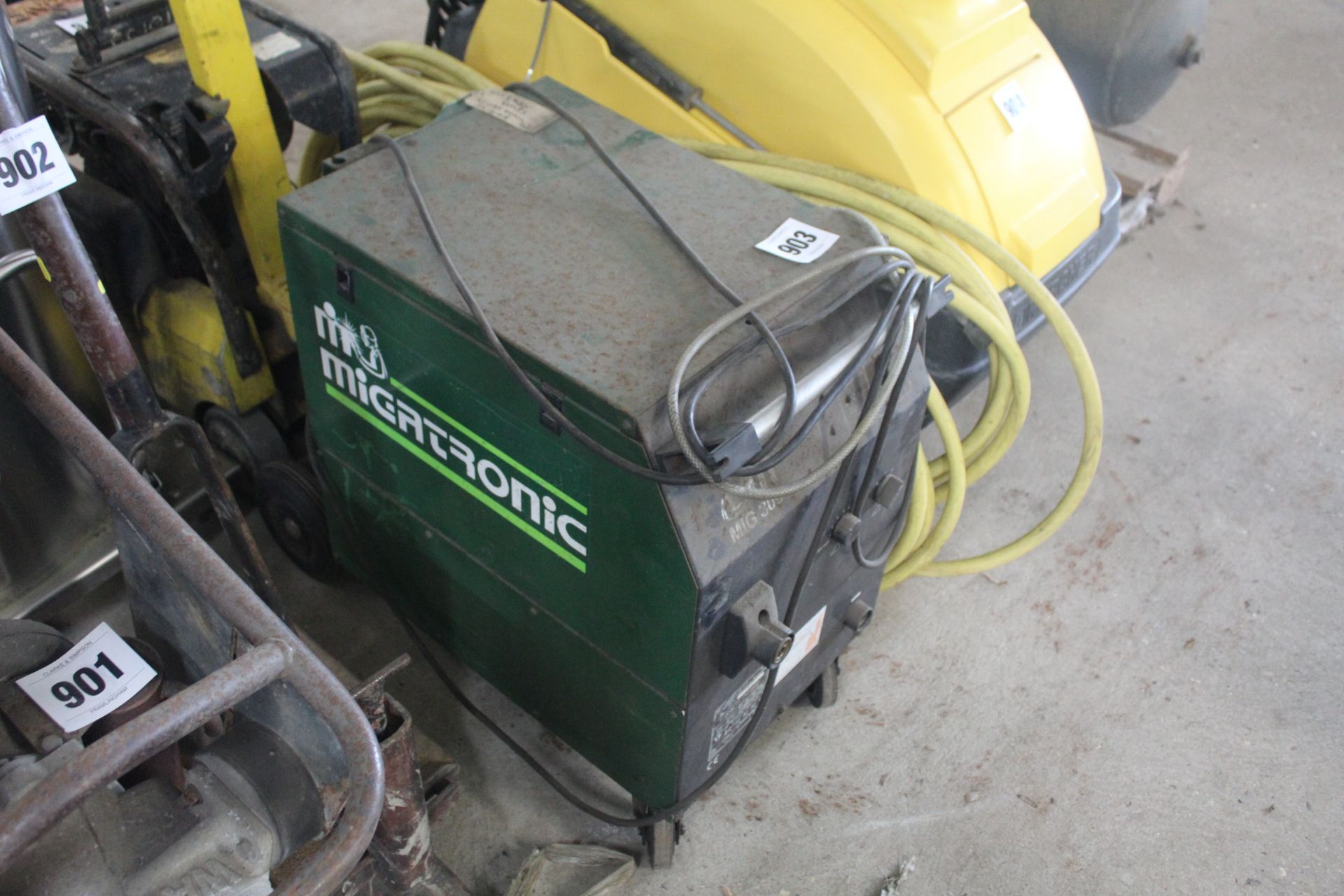 Migtronic Mig 300 welder. V