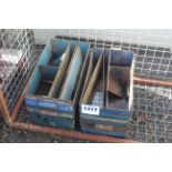 10x Metal storage bins. V