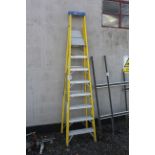 Youngman fibreglass step ladder. V