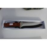 Garden knife & sheath. V