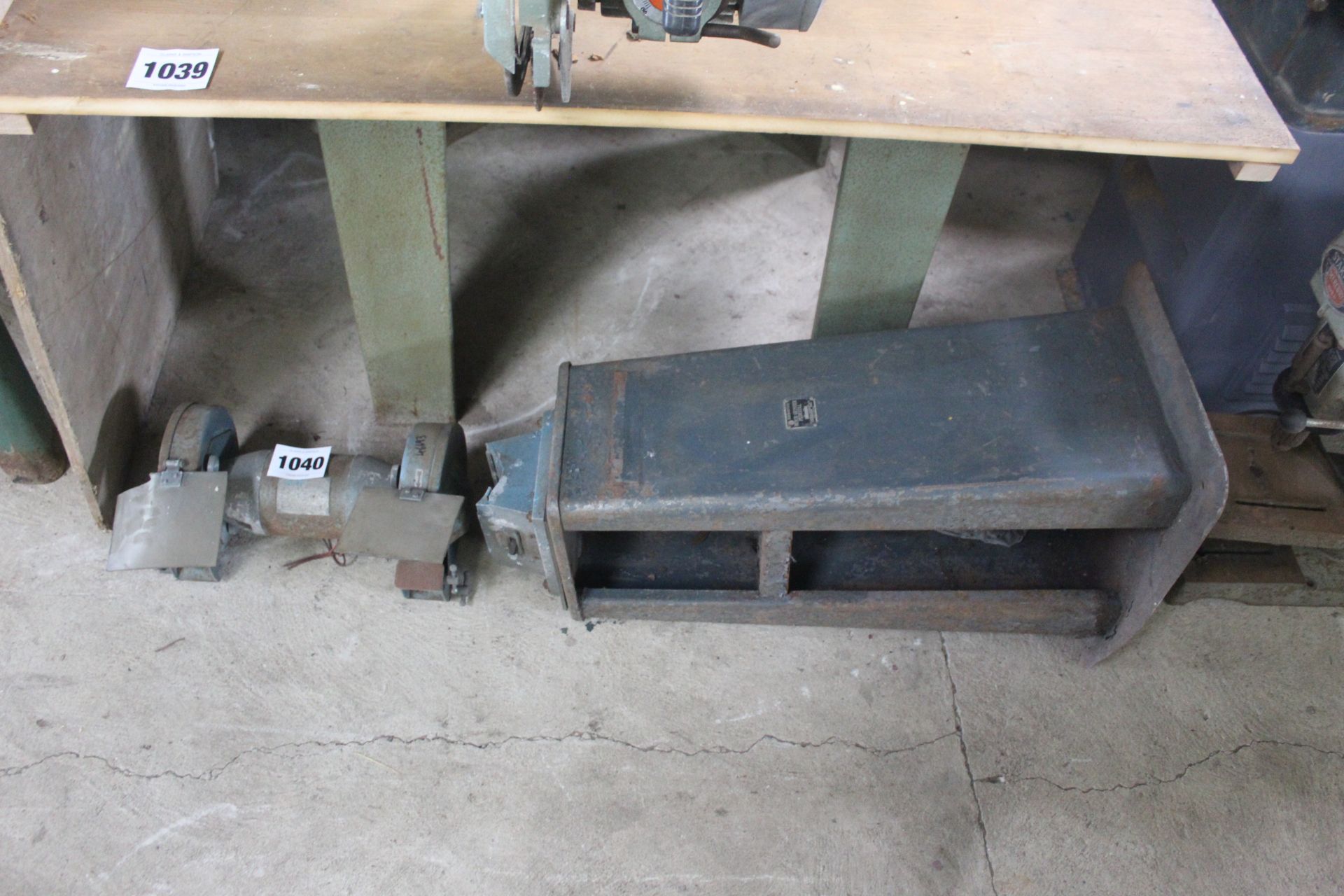 Pedestal grinder. For spares or repair. V