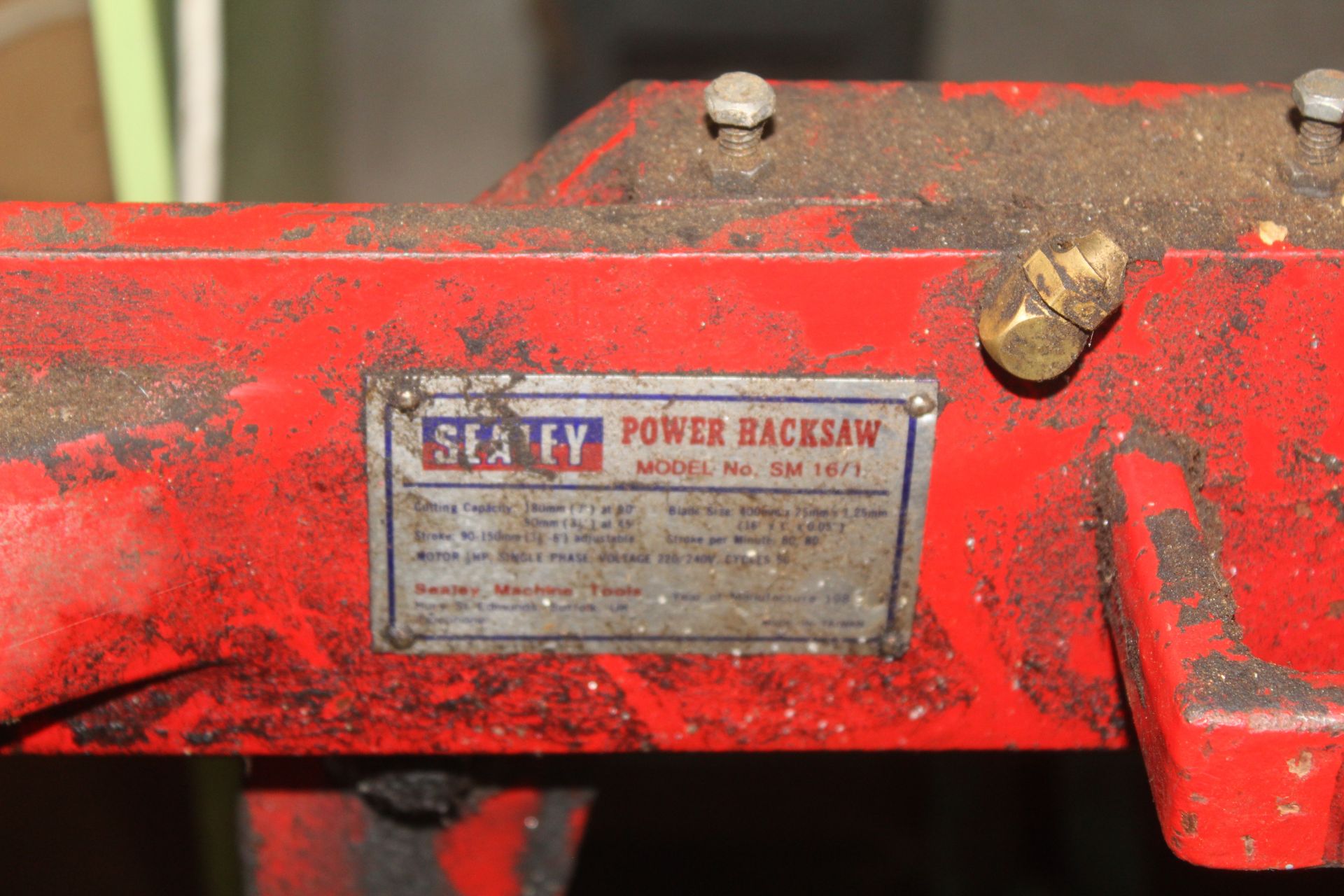 Sealey power hacksaw. - Image 4 of 4