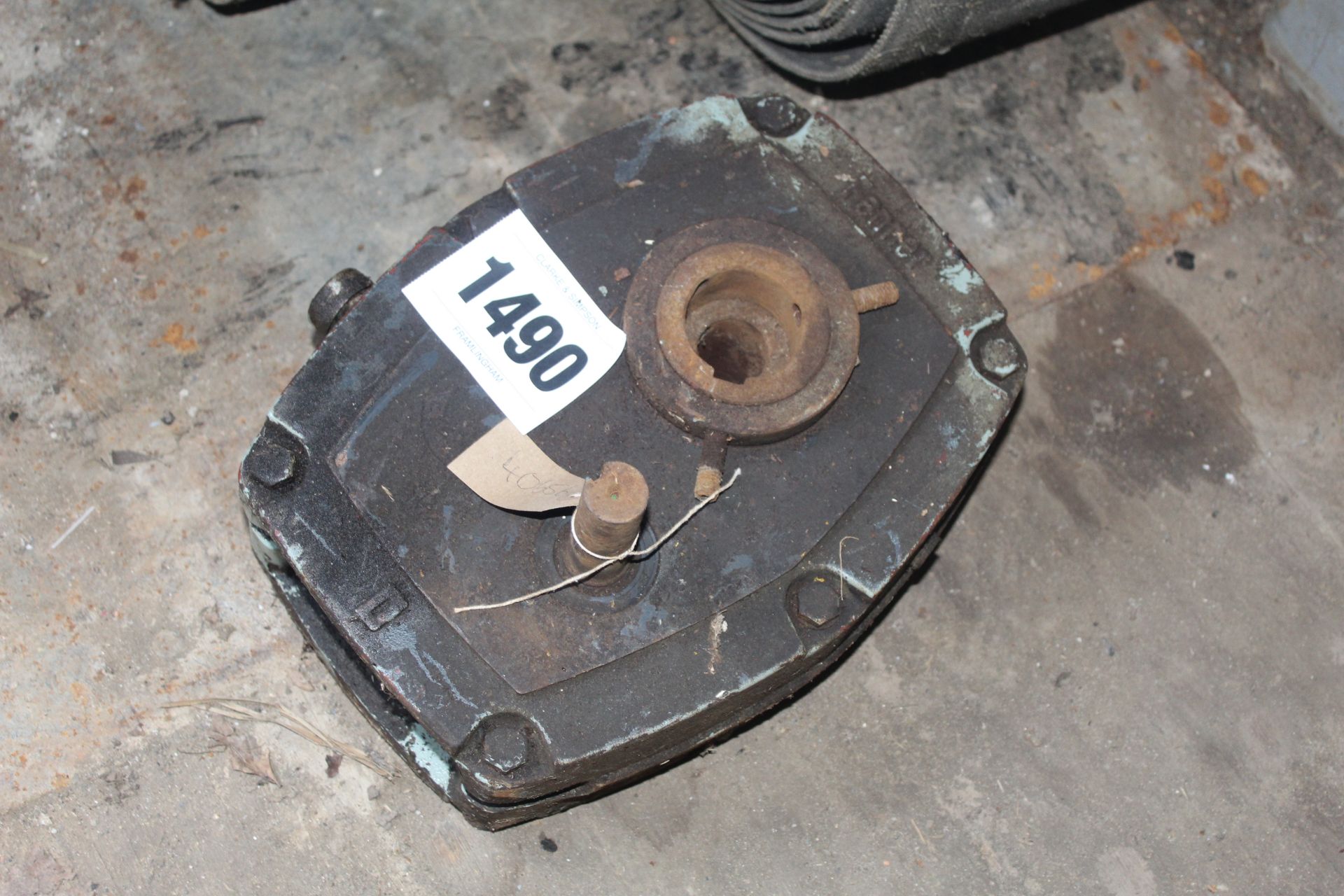 Fenner reduction gearbox.