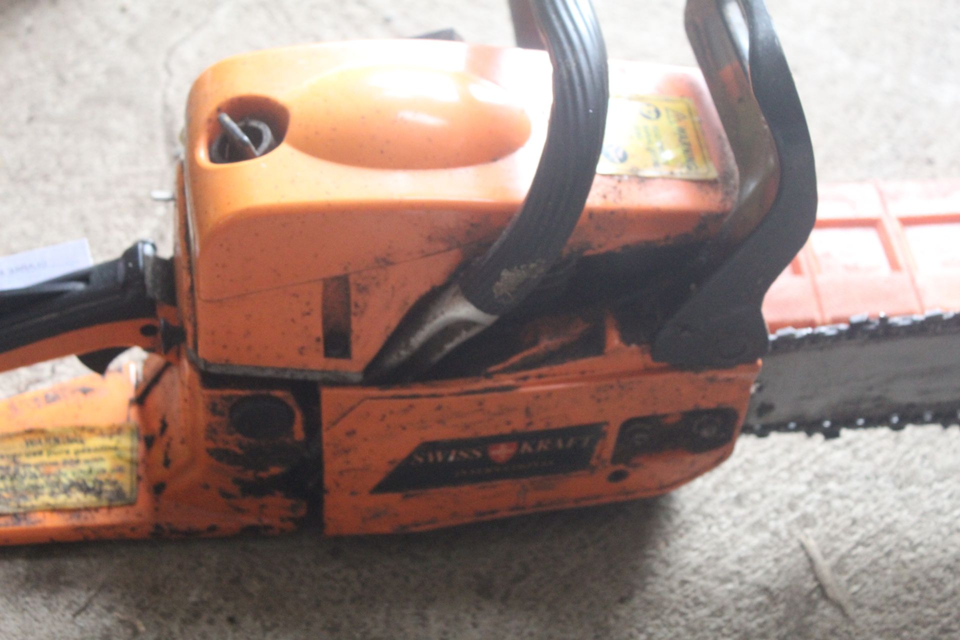 Swiss Kraft petrol chain saw. V - Bild 4 aus 4