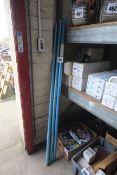 3x hand float poles and head. For sale on behalf of the Directors, pending liquidation. V