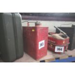 Shell 2G petrol can.