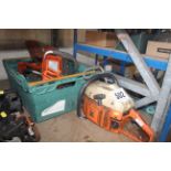 Various chainsaws for spares. V