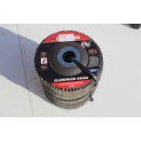 12x assorted 4.5in flap discs. V