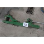 John Deere clevis drawbar.