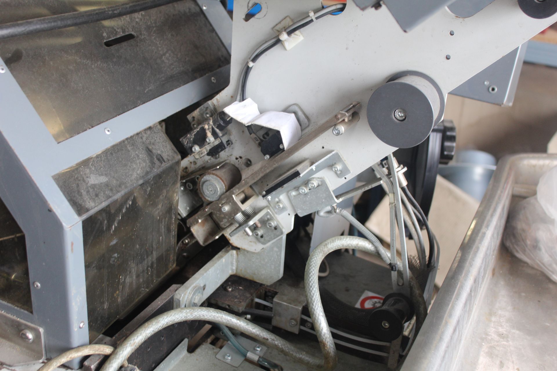 Sorma KB GX 140 produce netting machine. With label printer and output elevator. - Bild 26 aus 28