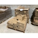 Part pallet of approx 35x28x10 single wall cardboa