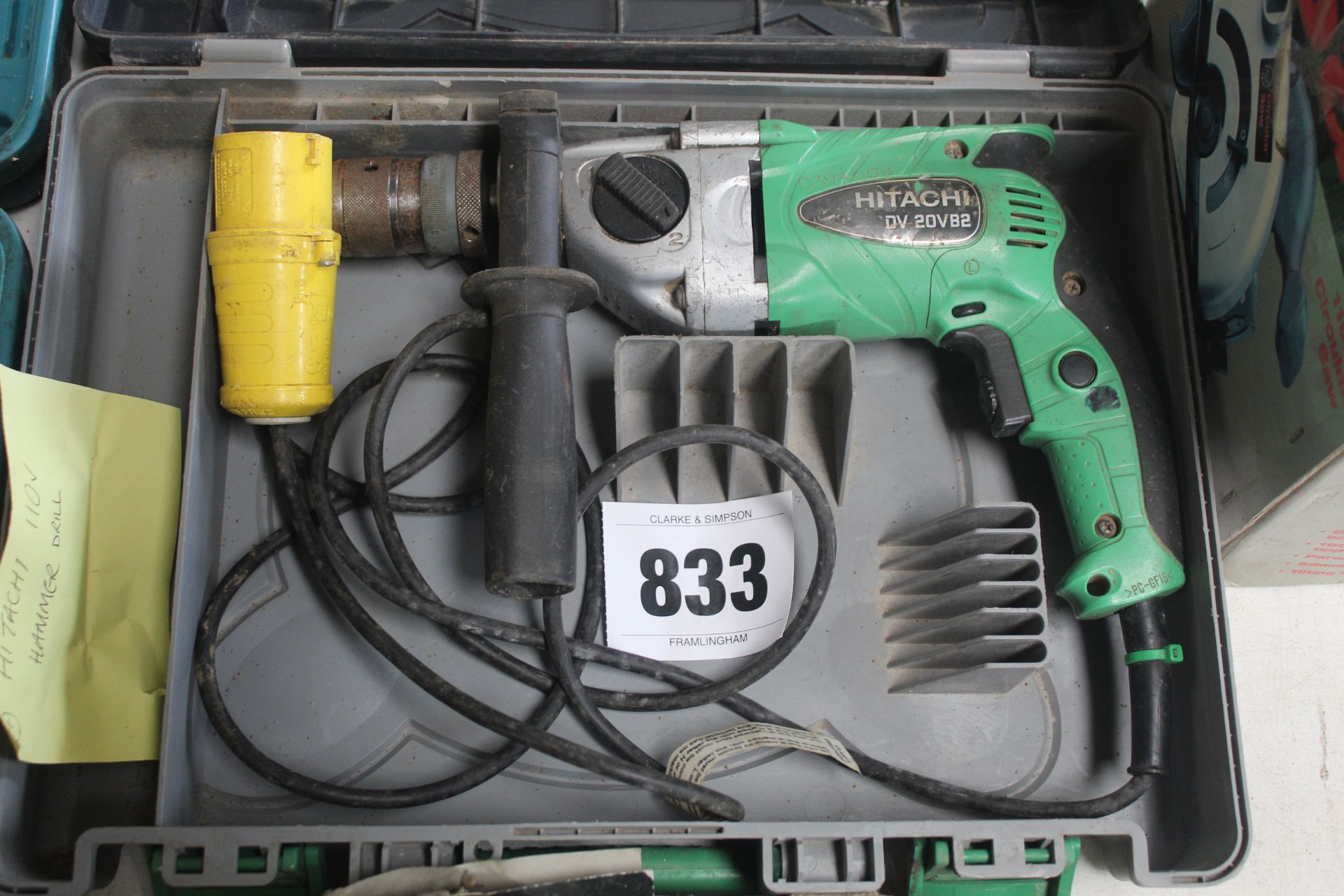 Hitachi 110v drill.