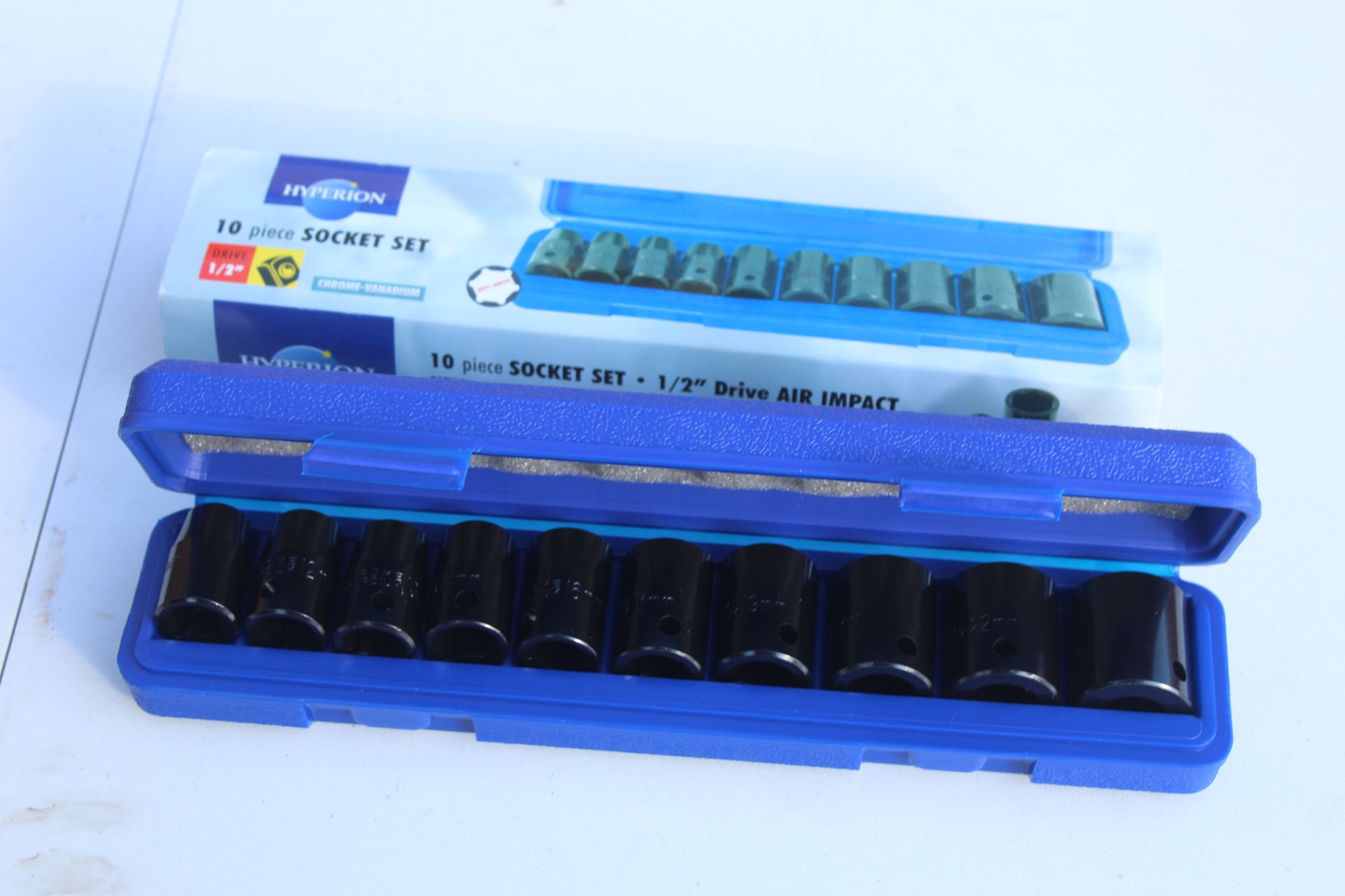 10 pce air impact socket set. V