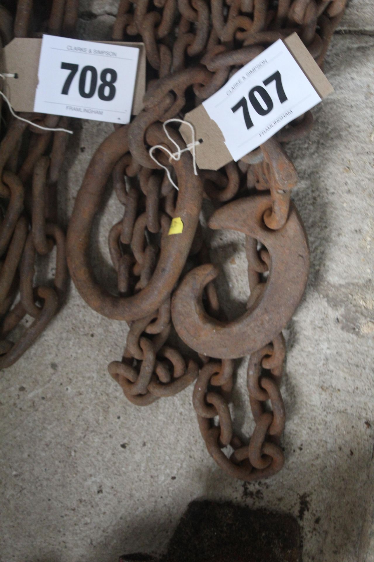 Tow chain. - Image 2 of 2