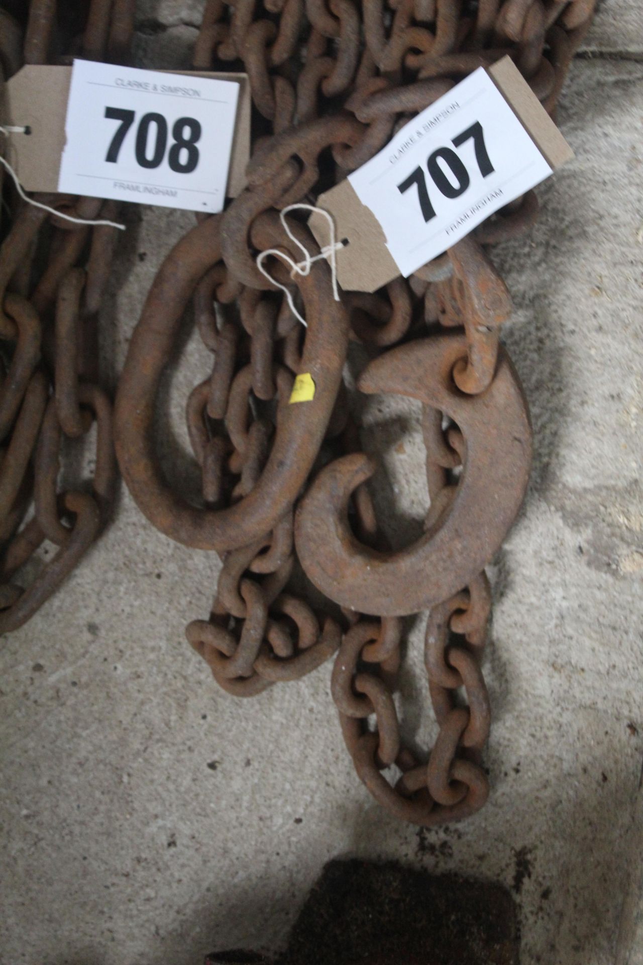 Tow chain. - Bild 2 aus 2