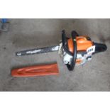 Stihl MS181 chain saw.