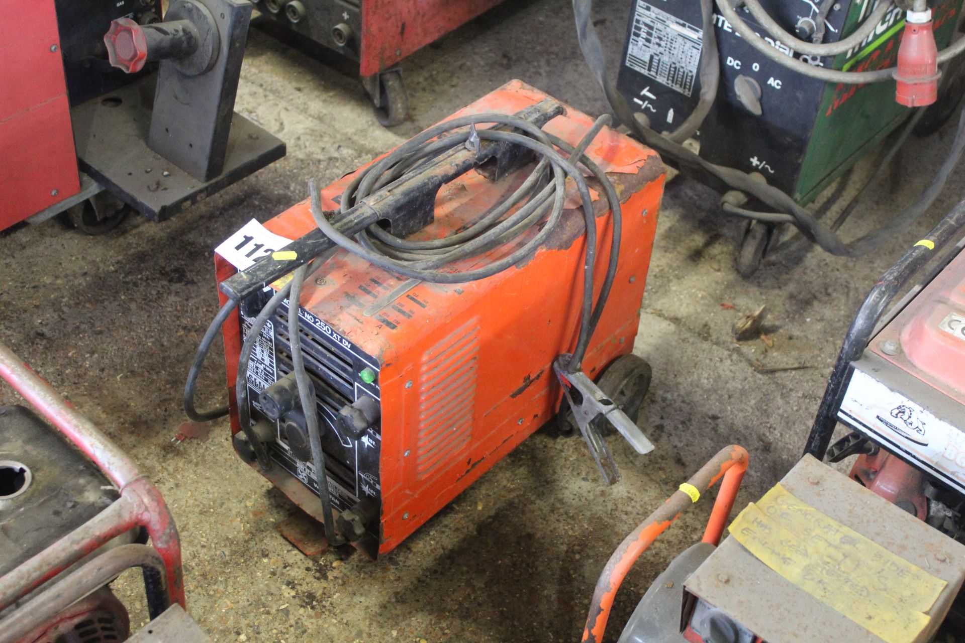 Sealey arc welder. V