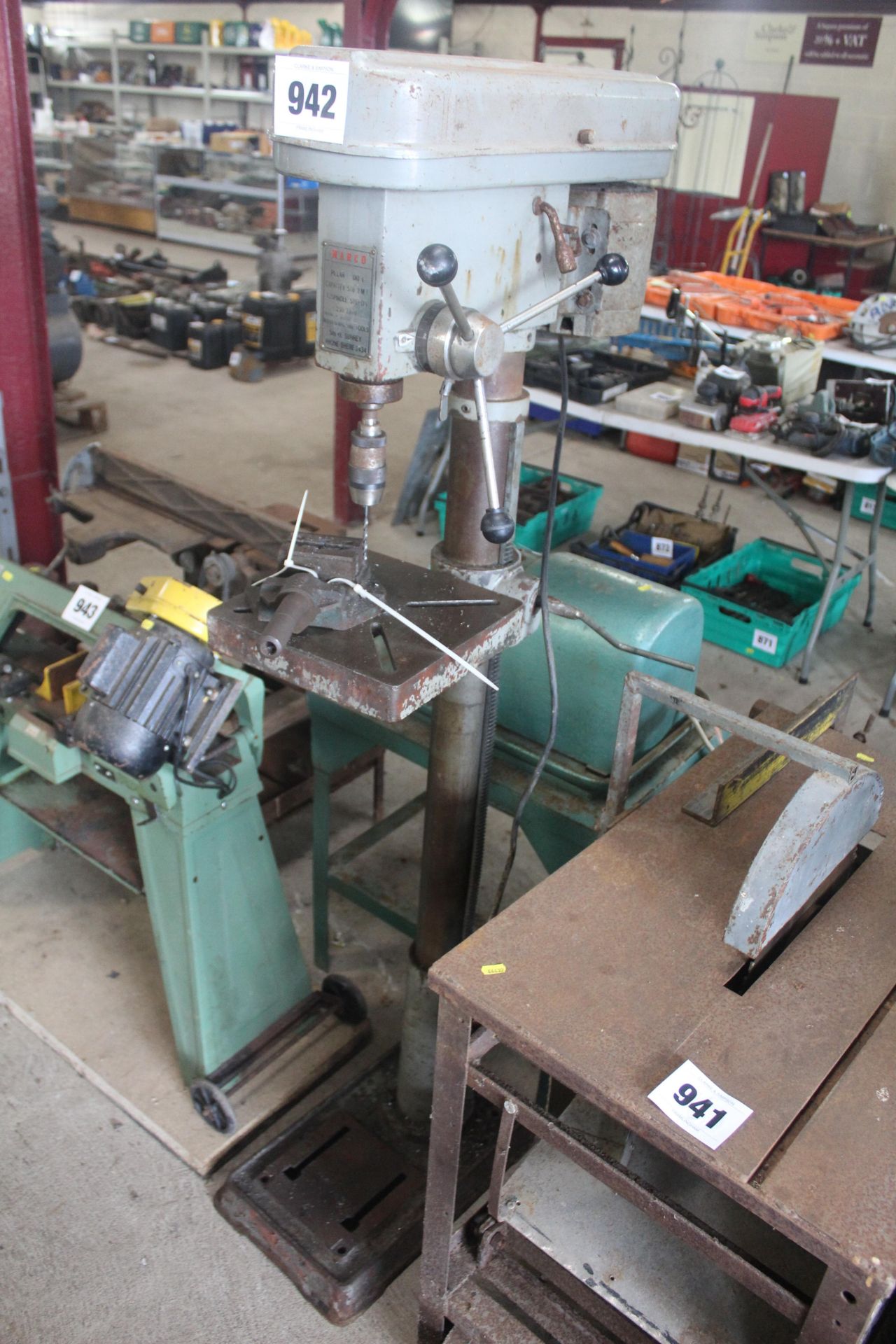 Nutool floor standing pillar drill. V - Image 12 of 12