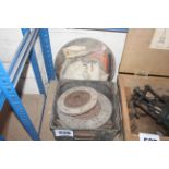 Various clutch plates and friction discs.