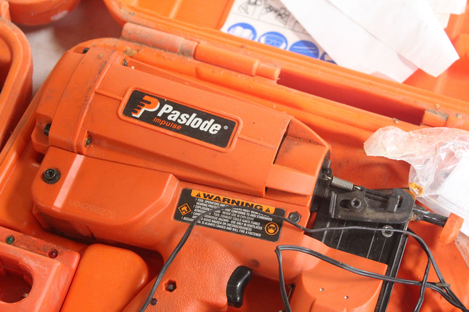 Paslode nail gun. With battery and charger. - Image 2 of 5