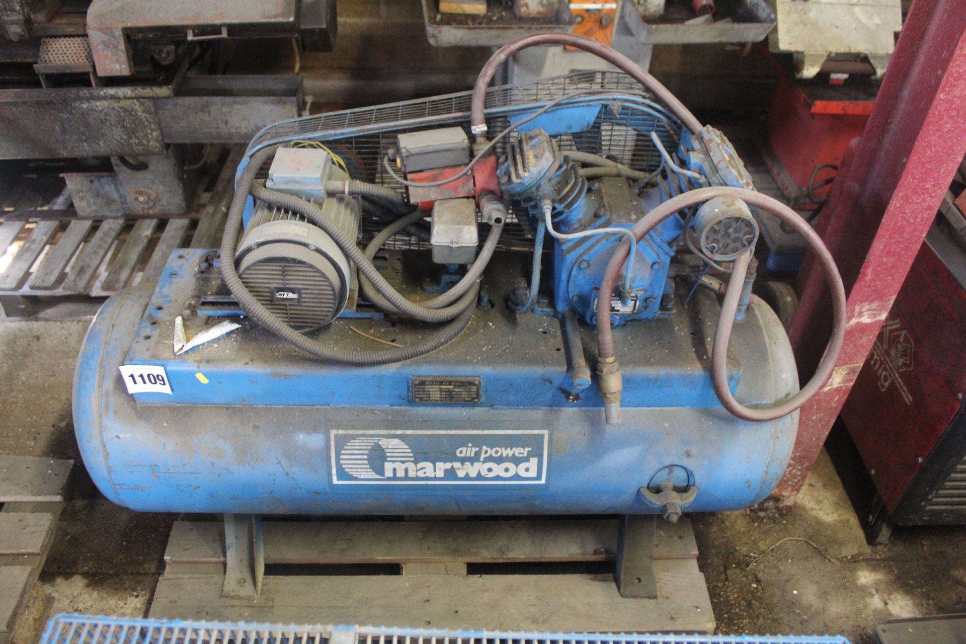 Marwood workshop compressor. V