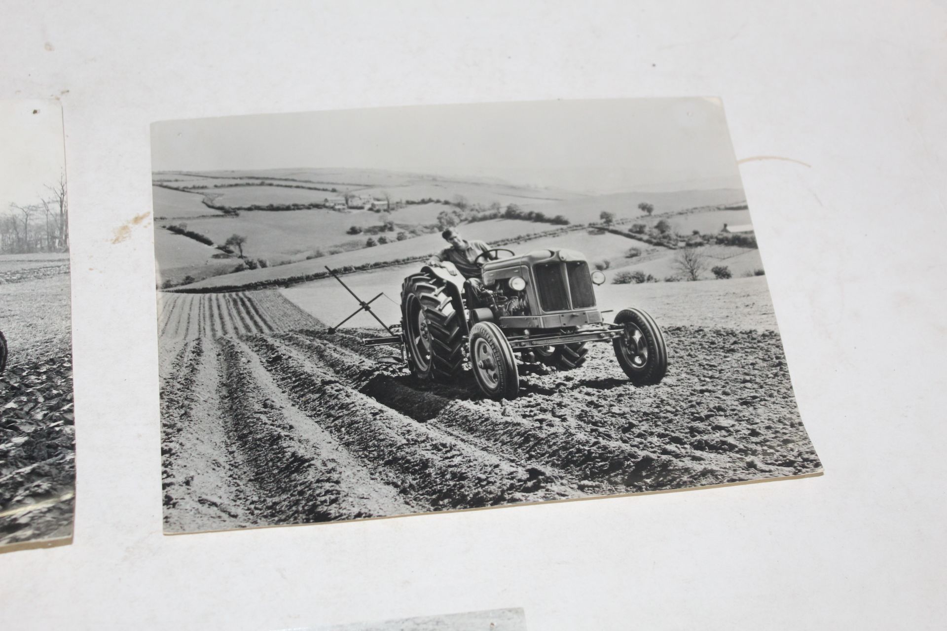 3x Original Fordson Major Tractor B & W Photos. - Image 4 of 4