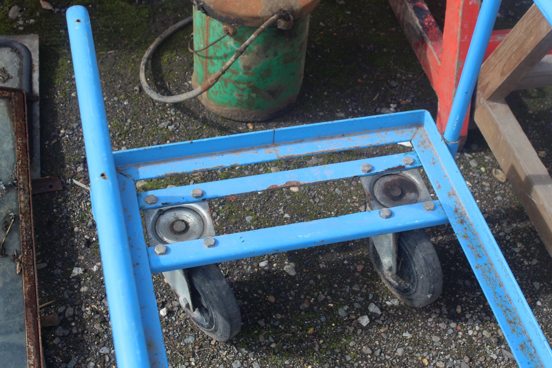 Four wheel trolley. - Bild 3 aus 4