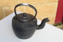 Cast iron kettle. V