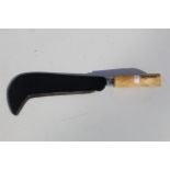 Hickory handled bill hook. V