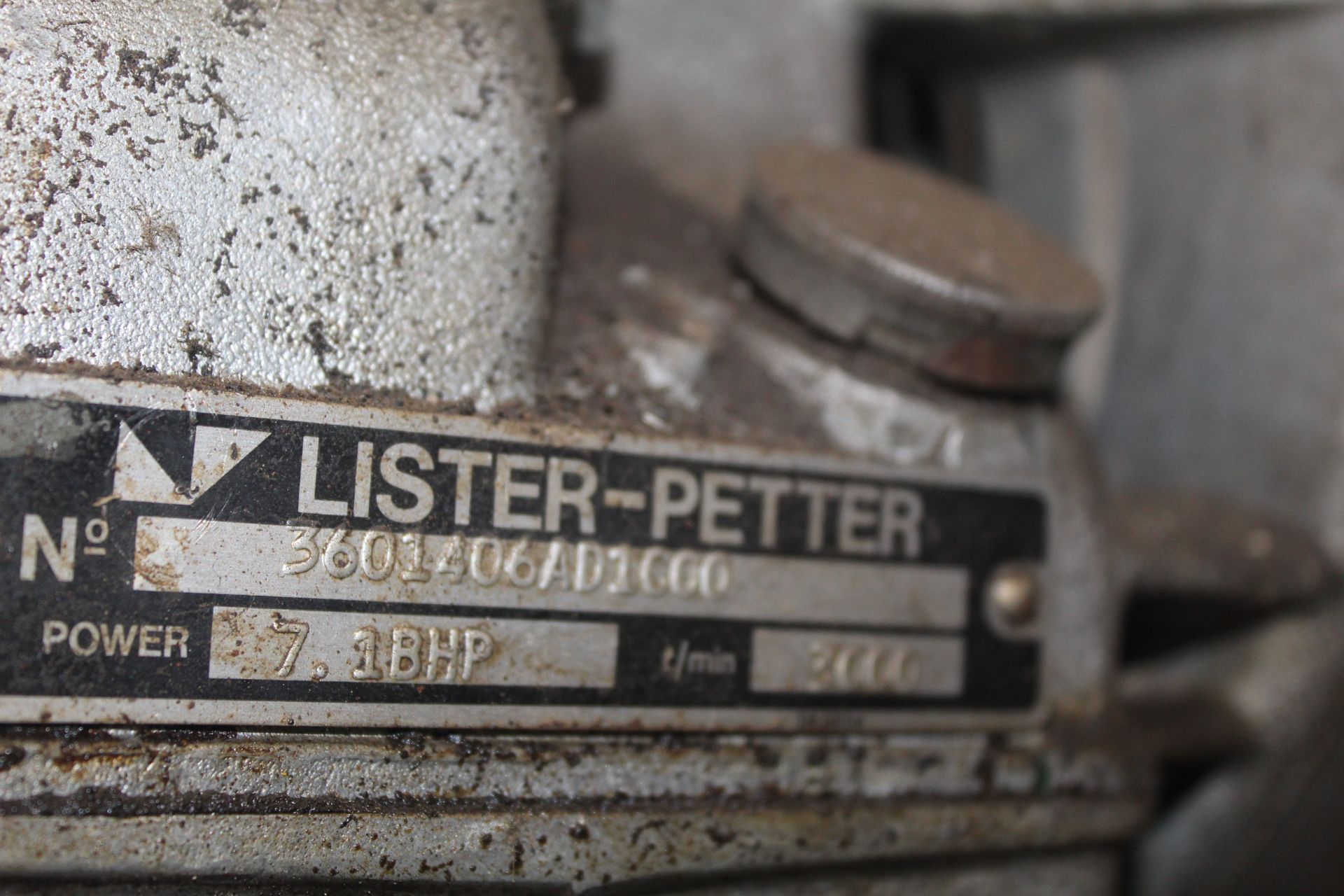 Lister Petter diesel generator. V - Bild 8 aus 8