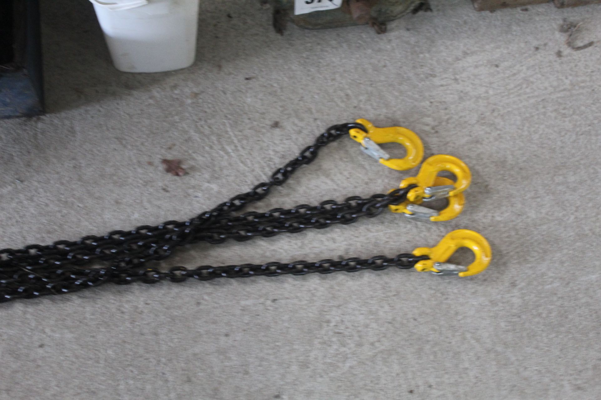 4 leg lifting chain. - Image 6 of 7