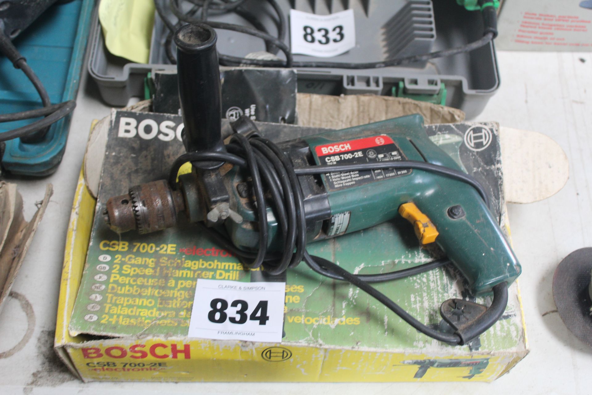 Bosch 240v drill.