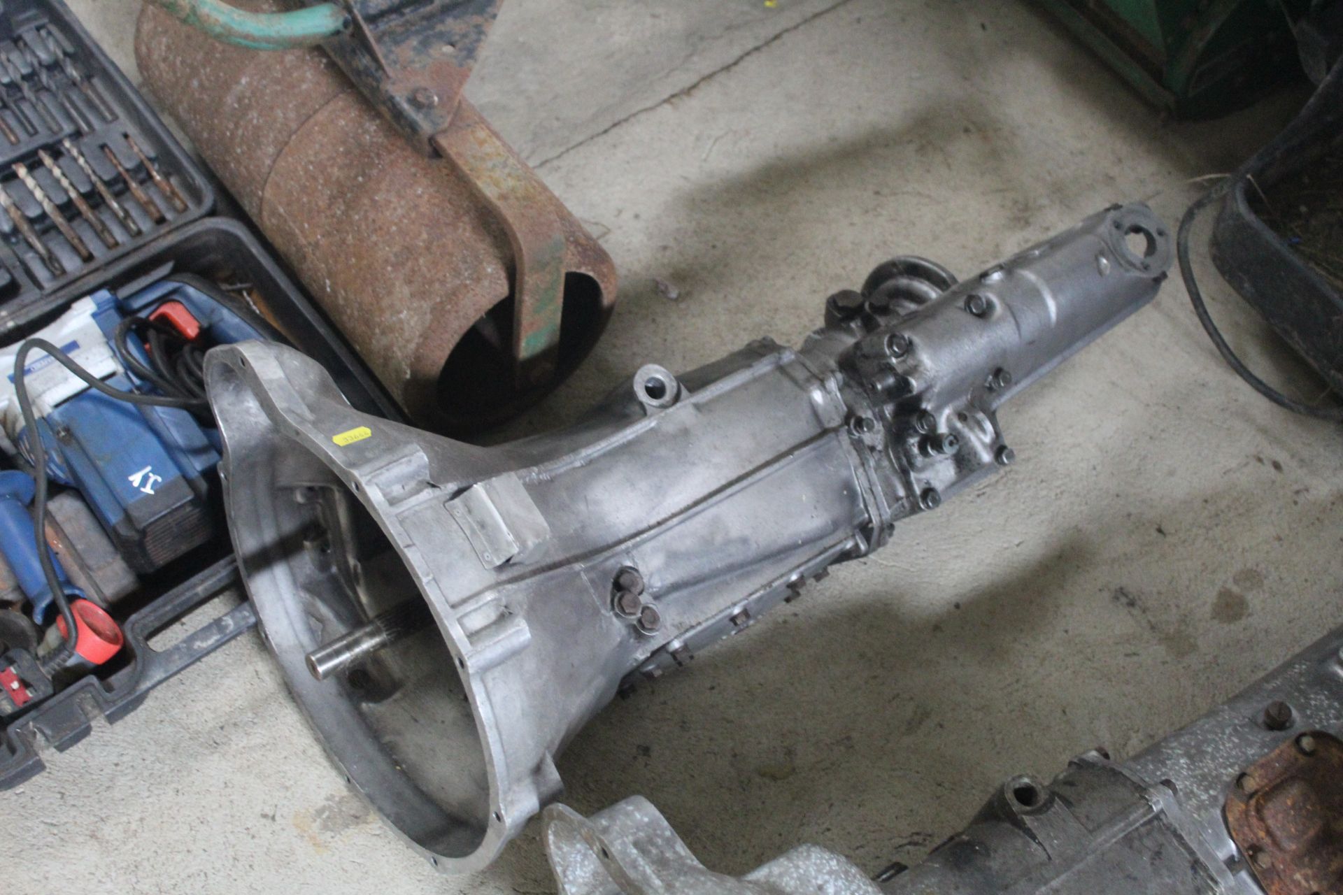 MGC gearbox with straight cut gears.