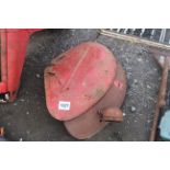 Pair of Massey Ferguson 35 mudguards. V