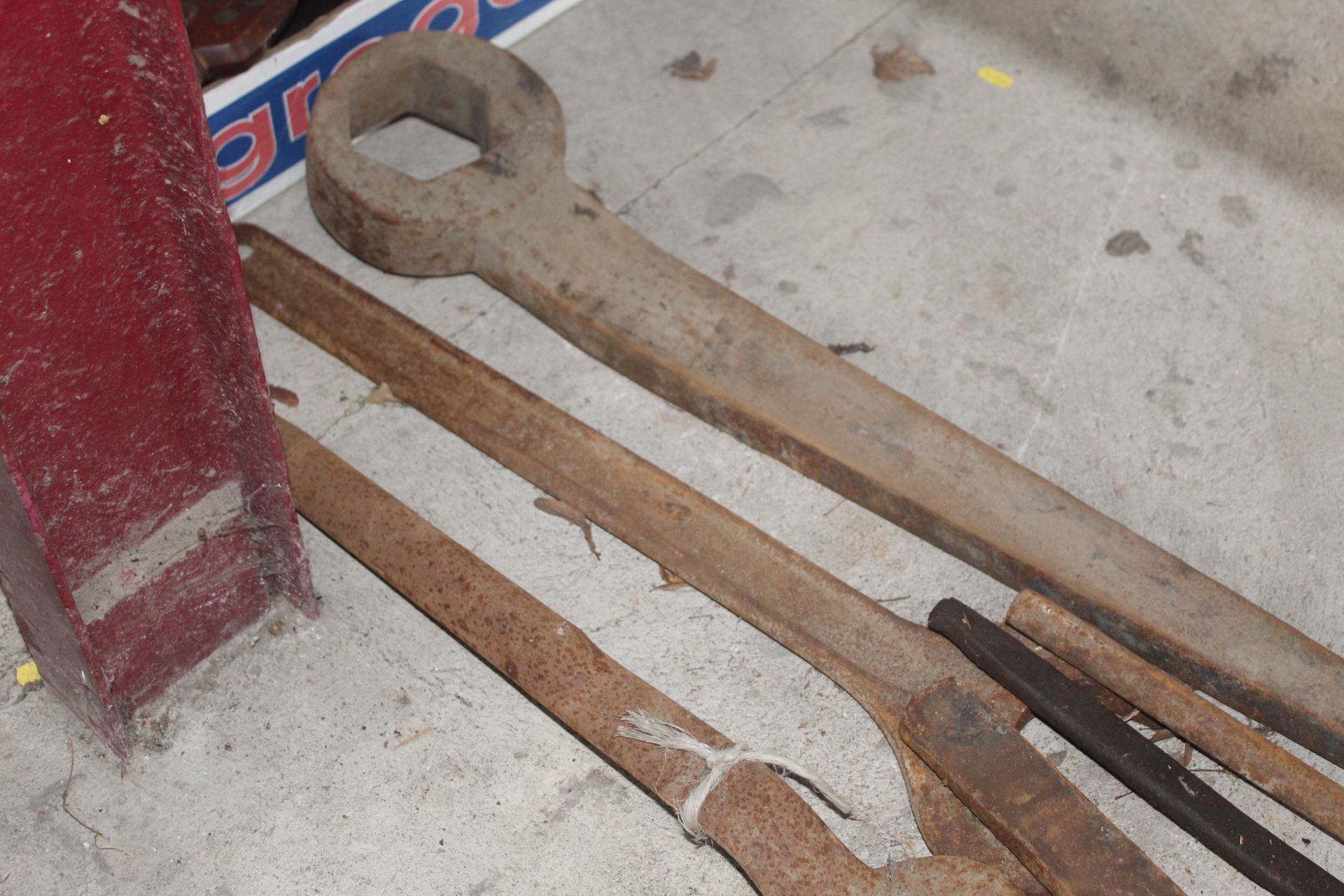 Various large vintage spanners. - Image 3 of 3