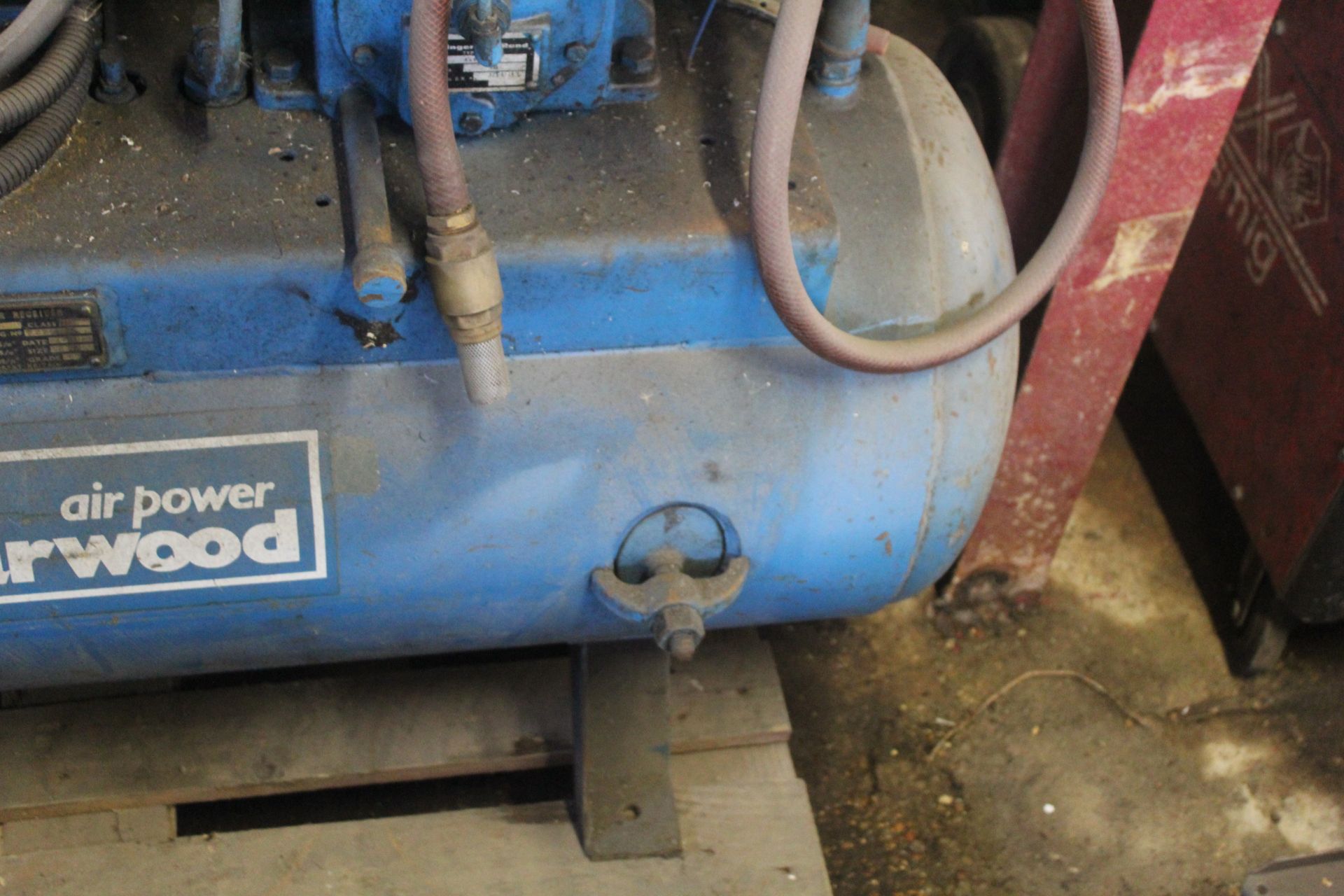 Marwood workshop compressor. V - Image 5 of 9