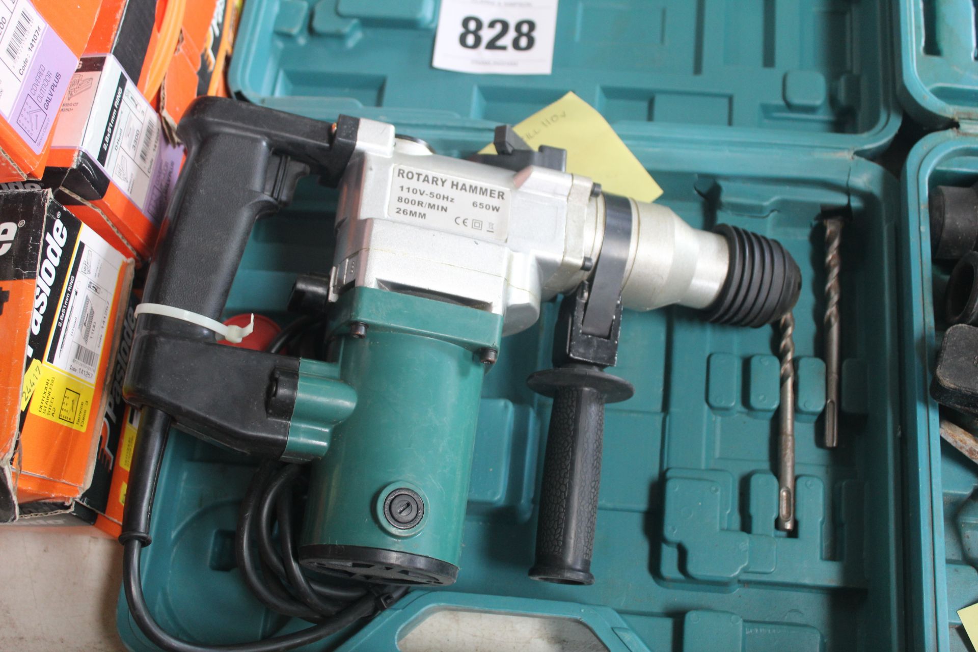 110v Rotary hammer drill. - Bild 4 aus 6