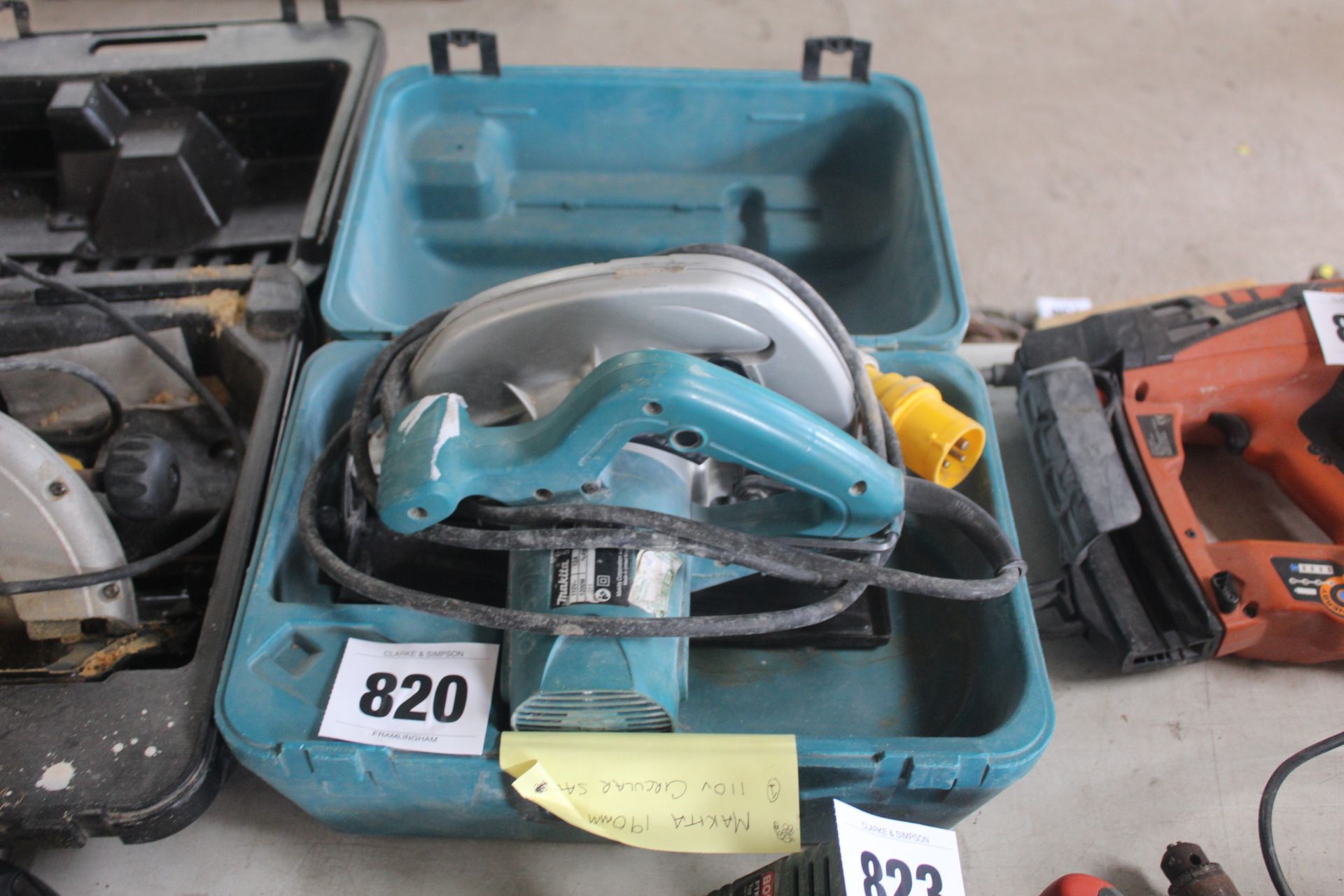 Makita 110v circular saw.