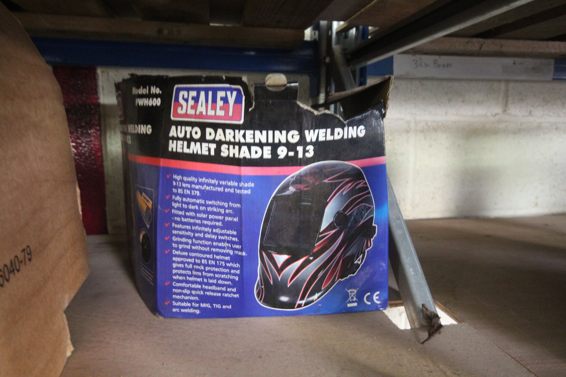 Sealey welding mask. - Bild 2 aus 2