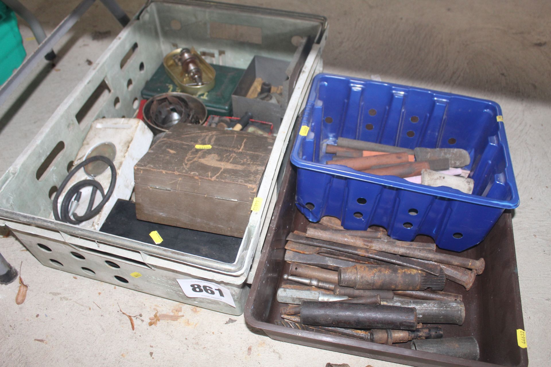Various drifts and workshop tools.