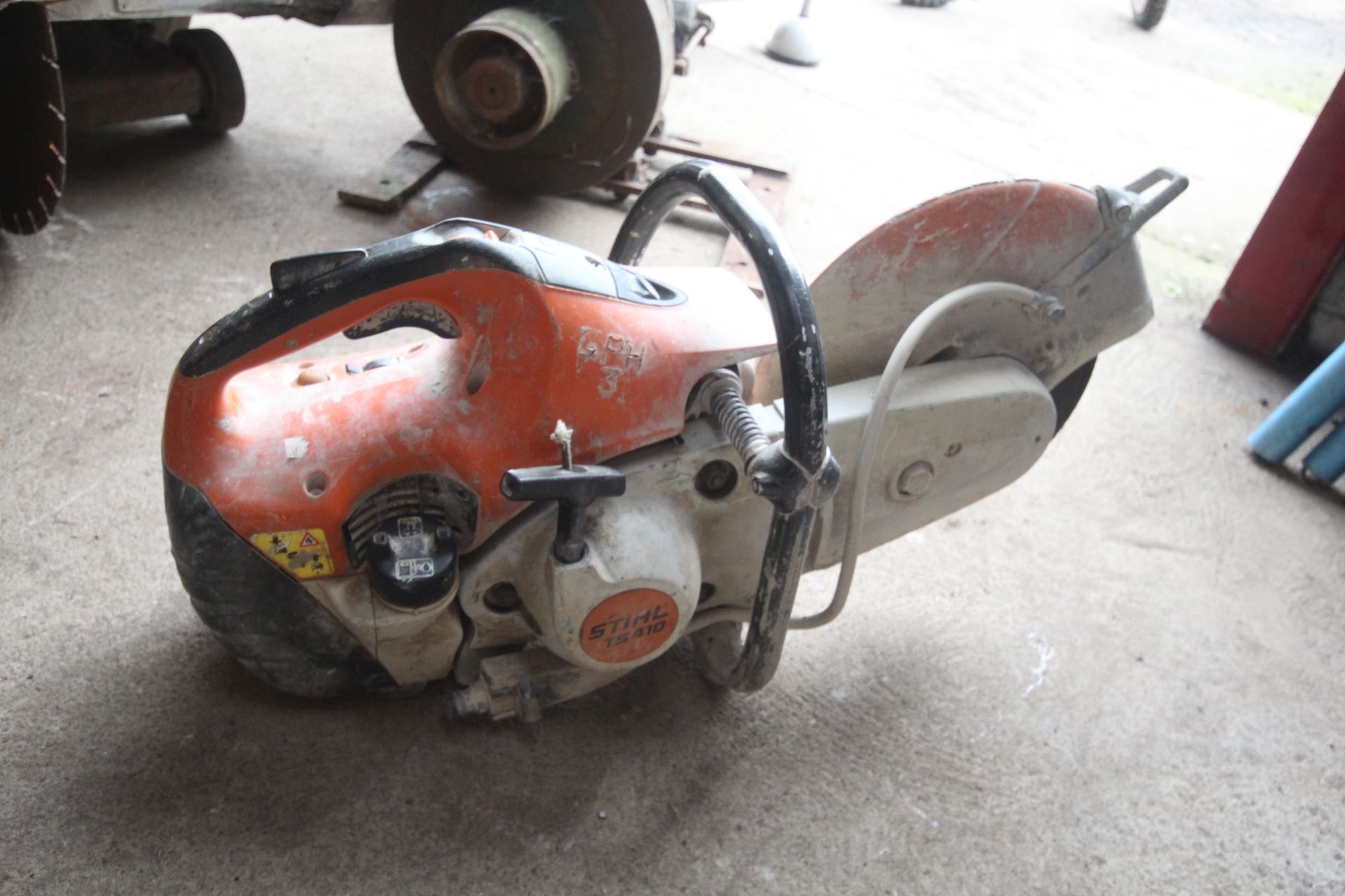 Stihl TS410 petrol disc cutter. V - Image 2 of 2