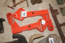 Pair of drill link arms. V