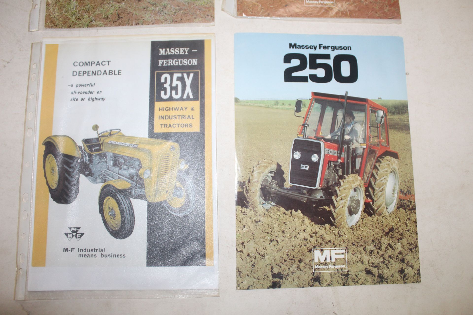 Massey Ferguson Tractor Brochures. - Image 3 of 3